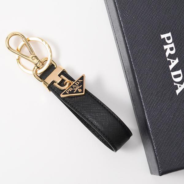 PRADA プラダ キーチャーム PRADA プラダ キーチャーム キーリング サフィアーノレザー