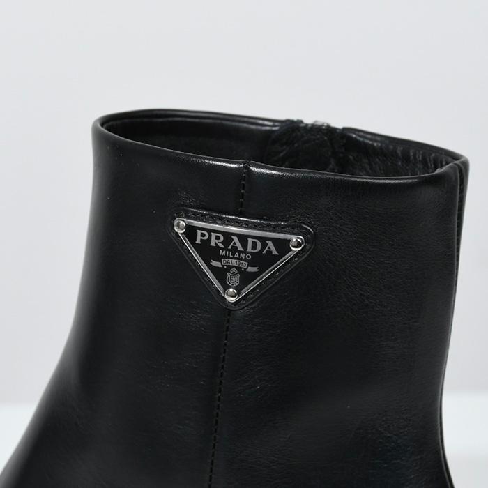 PRADA プラダ ブーティー 靴 レザー 1T232N 070 ブーツ BLACK PRADA プラダ ブーティー 靴 レザー 1T232N 070 ブーツ BLACK