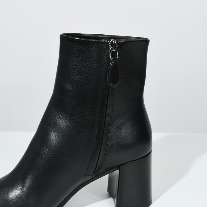 PRADA プラダ ブーティー 靴 レザー 1T232N 070 ブーツ BLACK PRADA プラダ ブーティー 靴 レザー 1T232N 070 ブーツ BLACK