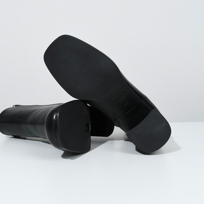 PRADA プラダ ブーティー 靴 レザー 1T232N 070 ブーツ BLACK PRADA プラダ ブーティー 靴 レザー 1T232N 070 ブーツ BLACK