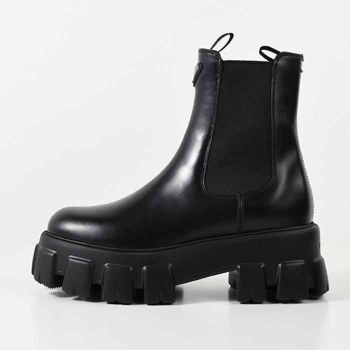 PRADA（プラダ） ブーツ 靴 1T256NB4L モノリス ブラッシュドレザー