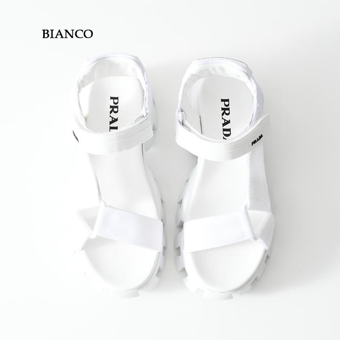 最新の激安 状態良好 PRADA 白サンダル alamocirugiaplastica.com