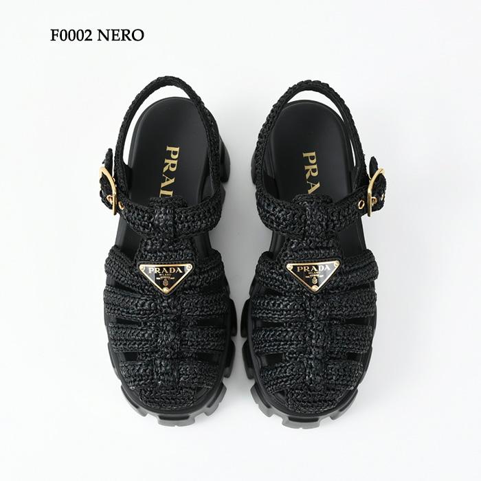 PRADA プラダ ケージサンダル モノリス クロシェ 1X138 3L8W PRADA プラダ ケージサンダル モノリス クロシェ 1X138 3L8W