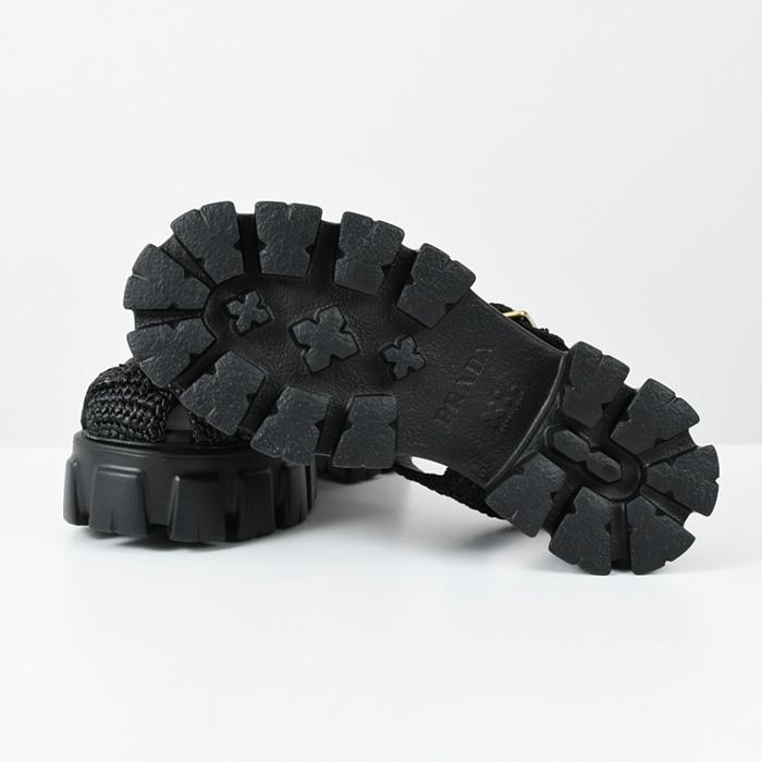 PRADA プラダ ケージサンダル モノリス クロシェ 1X138 3L8W PRADA プラダ ケージサンダル モノリス クロシェ 1X138 3L8W