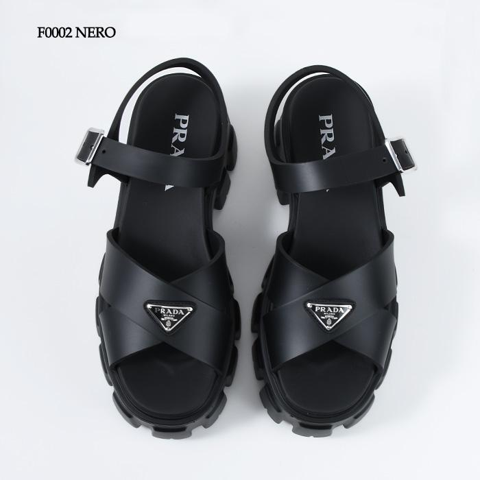 PRADA プラダ モノリス ラバー サンダル シューズ 1X382N 3LKK PRADA プラダ モノリス ラバー サンダル シューズ 1X382N 3LKK