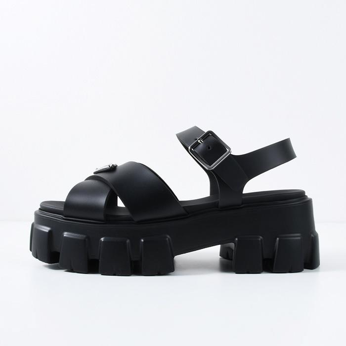 PRADA プラダ モノリス ラバー サンダル シューズ 1X382N 3LKK PRADA プラダ モノリス ラバー サンダル シューズ 1X382N 3LKK