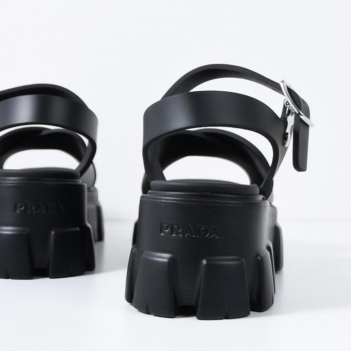 PRADA プラダ モノリス ラバー サンダル シューズ 1X382N 3LKK PRADA プラダ モノリス ラバー サンダル シューズ 1X382N 3LKK