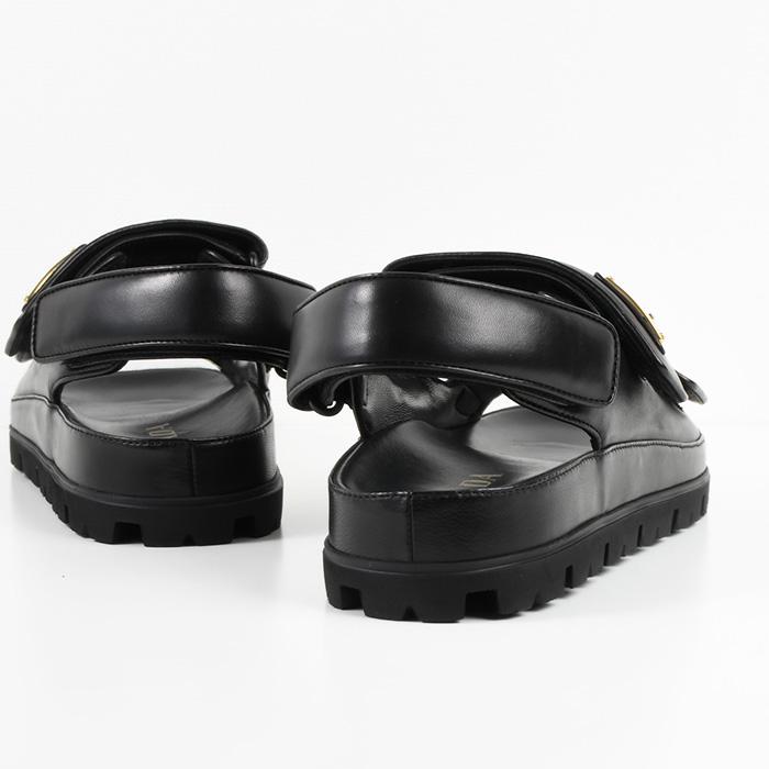 PRADA プラダ サンダル フラットサンダル 1X416N038 ナッパ PRADA プラダ サンダル フラットサンダル 1X416N038 ナッパ