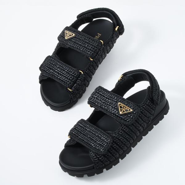 PRADA（プラダ） サンダル シューズ クロシェ 1X440N 2C2T レディース