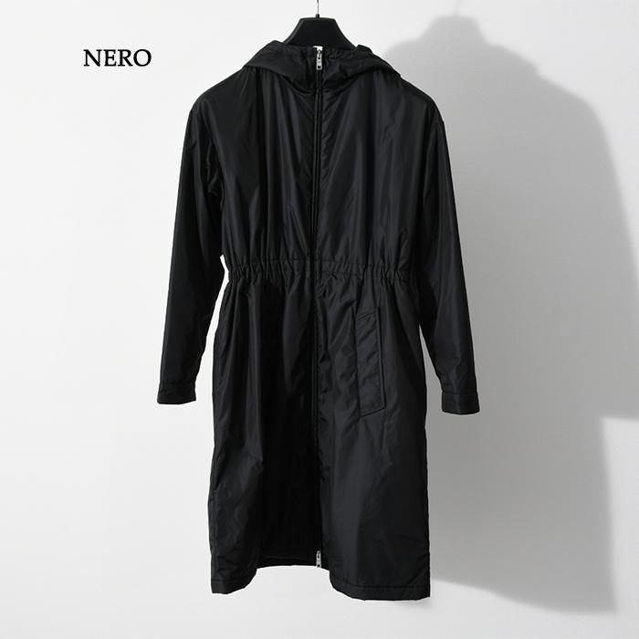 PRADA プラダ ナイロンロングコート アウター ナイロンコート 三角ロゴ