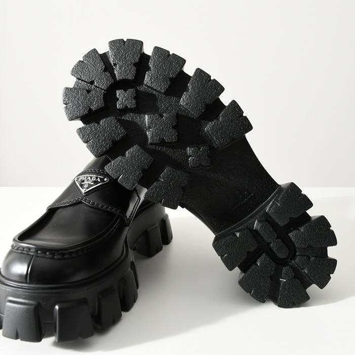 PRADA プラダ ローファー シューズ 2DE129 B4L 靴 NERO ブラック PRADA プラダ ローファー シューズ 2DE129 B4L 靴 NERO ブラック