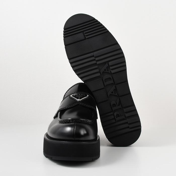 PRADA プラダ ローファー 靴 シューズ 2DG147055 ブラッシュド PRADA プラダ ローファー 靴 シューズ 2DG147055 ブラッシュド