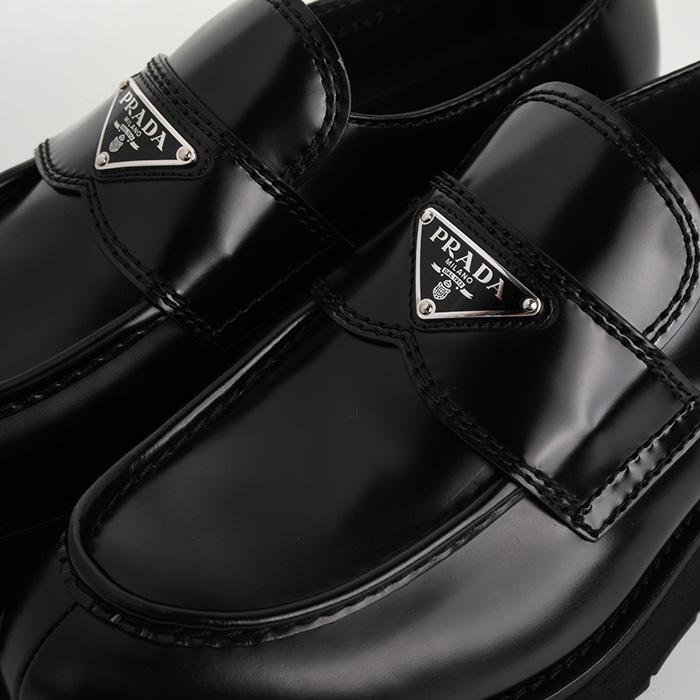 PRADA プラダ ローファー 靴 シューズ 2DG147055 ブラッシュド PRADA プラダ ローファー 靴 シューズ 2DG147055 ブラッシュド