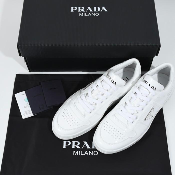 PRADA プラダ スニーカー 靴 ダウンタウンレザースニーカー PRADA プラダ スニーカー 靴 ダウンタウンレザースニーカー