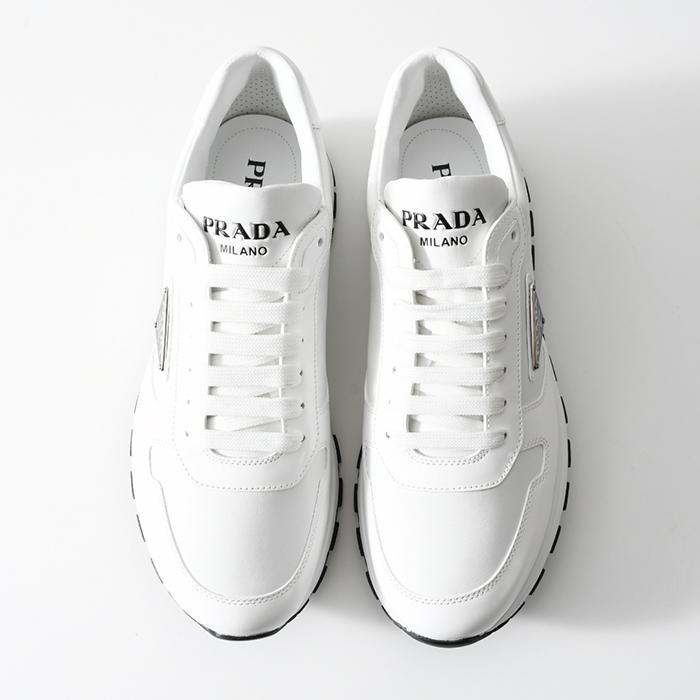 PRADA プラダ スニーカー PRAX ブラッシュドレザー Re-Nylon