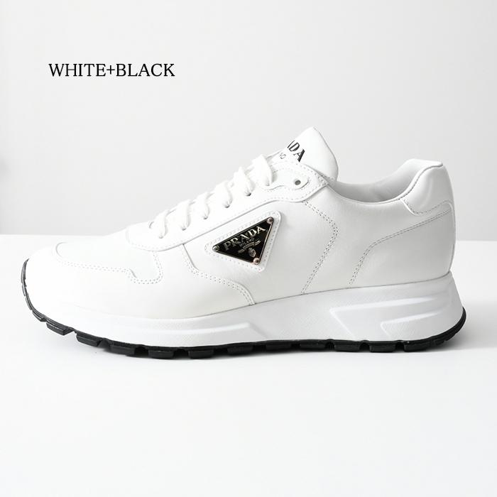 PRADA プラダ スニーカー PRAX ブラッシュドレザー Re-Nylon