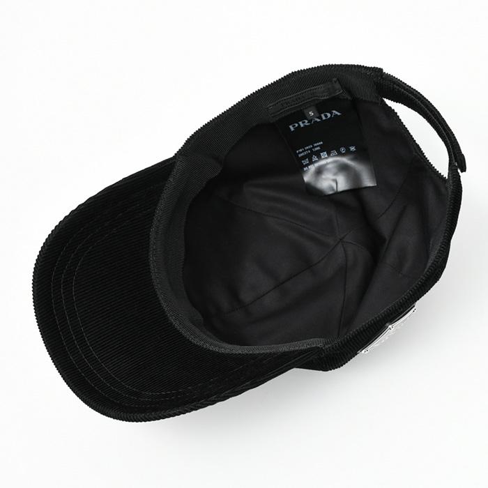 PRADA プラダ 帽子 キャップ コーデュロイ 2HC2741JHC PRADA プラダ 帽子 キャップ コーデュロイ 2HC2741JHC