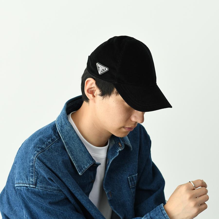 PRADA（プラダ） 帽子 キャップ コーデュロイ 2HC2741JHC メンズ ユニ
