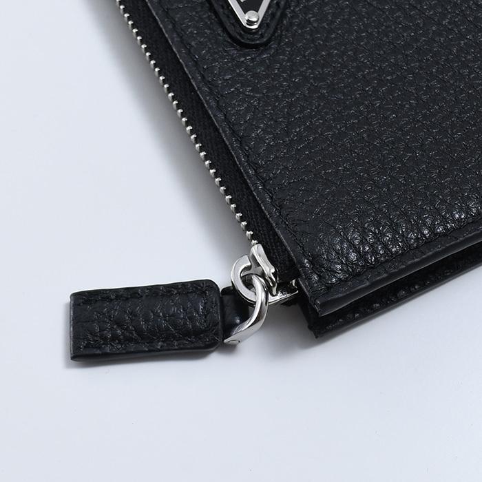 PRADA（プラダ） カードホルダー ヴィッテロダイノレザー ファスナー付