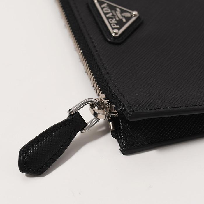 PRADA サフィアーノ　ブラック コインケース　小銭入れ PRADA プラダ コインケース 小銭入れ サフィアーノ ネロ