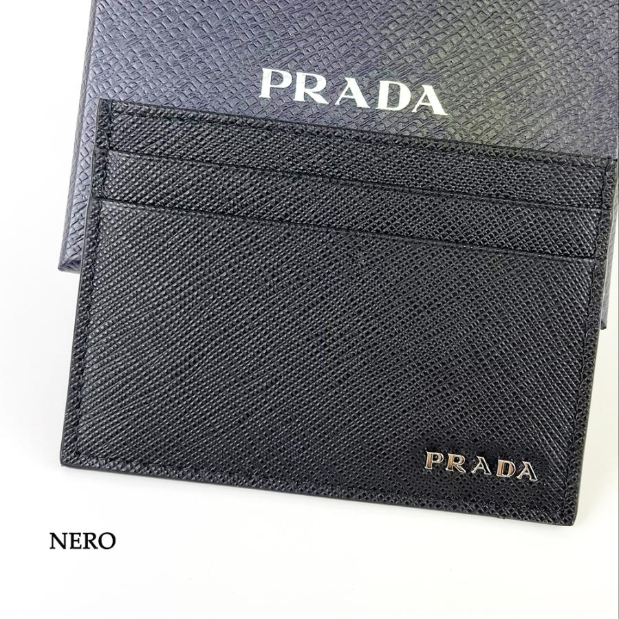 PRADA プラダ カードケース パスケース サフィアーノ SAFFIANO レザー ...