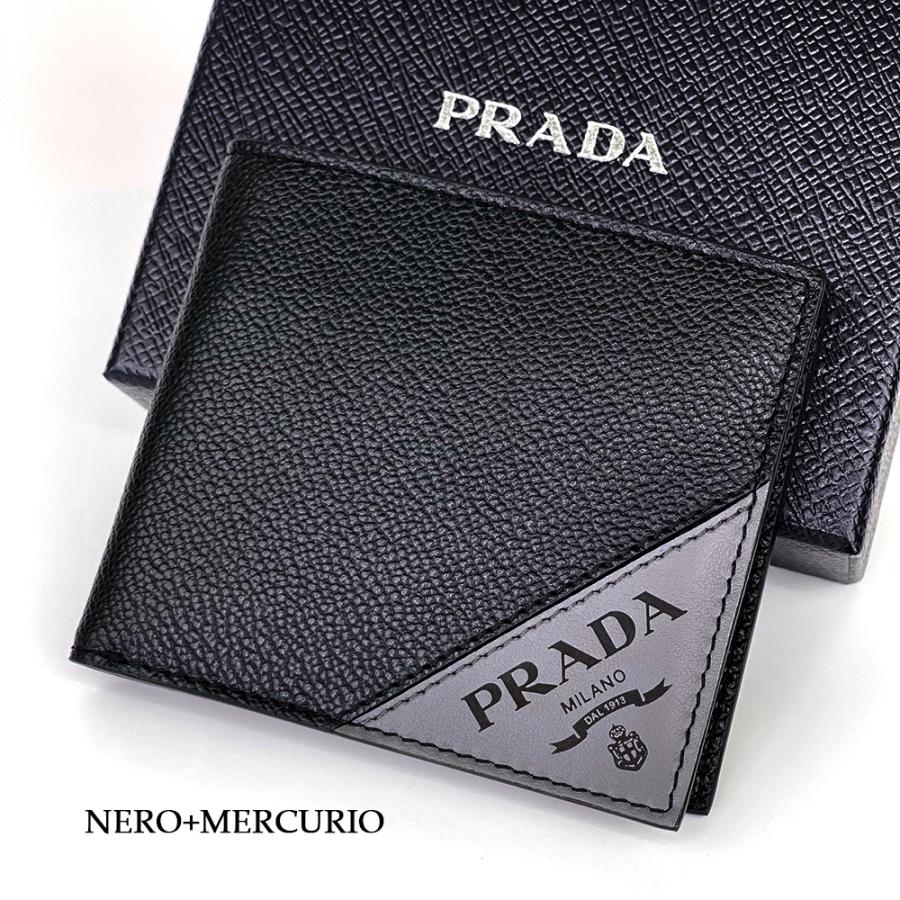 プラダ 財布 PRADA 財布 ロゴ 2つ折り財布 WALLET メンズ 男性用 レザー NERO ブラック NERO+MERCURIO グレー 2MO003 ギフト プレゼント オススメ :pr-2mo003:セレクトショップ FELICE Yahoo!店 - 通販 - Yahoo!ショッピング プラダ 財布 PRADA 財布 ロゴ 2つ折り財布 WALLET メンズ 男性用 レザー NERO ブラック NERO+MERCURIO グレー 2MO003 ギフト プレゼント オススメ :pr-2mo003:セレクトショップ FELICE Yahoo!店 - 通販 - Yahoo!ショッピング