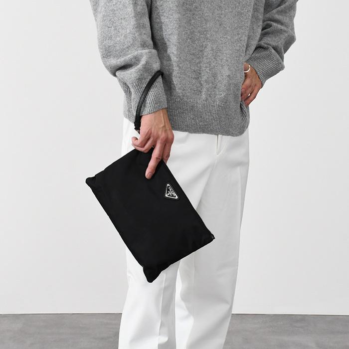 PRADA（プラダ） バッグ BAG マルチポーチ Re-Nylon xサフィアーノ