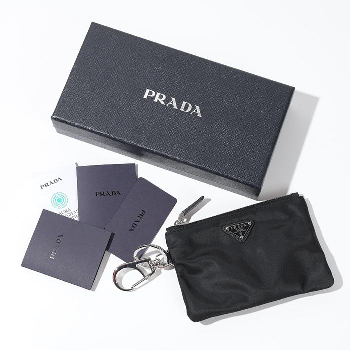 PRADA プラダ ポーチ ナイロン ZIP 小物入れ ブラック メンズ コインケース キーホルダー キーリング トライアングルロゴ 2TT117 2DMK ギフト おすすめ｜selectshopfelice｜07