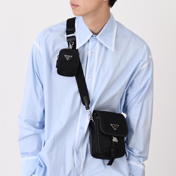 PRADA（プラダ） バッグ Re-Nylon×レザー ショルダーバッグ 2VD043