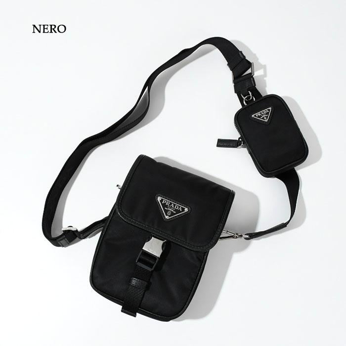 PRADA プラダ バッグ Re-Nylon×レザー ショルダーバッグ 2VD043