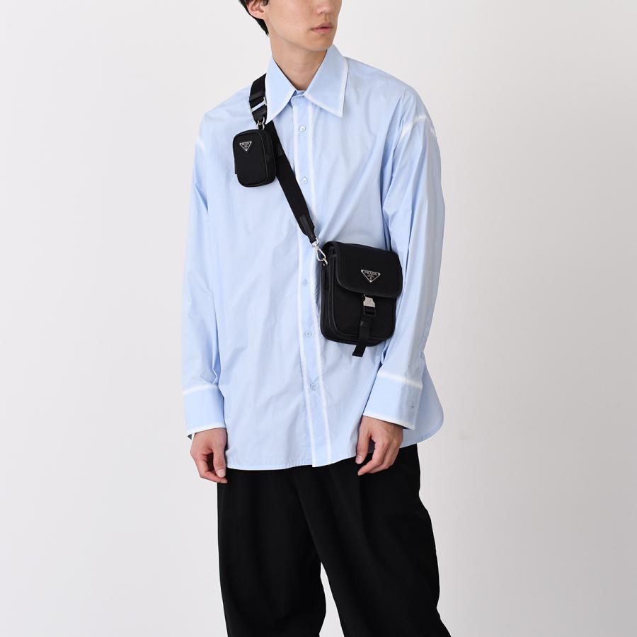 PRADA（プラダ） バッグ Re-Nylon×レザー ショルダーバッグ 2VD043