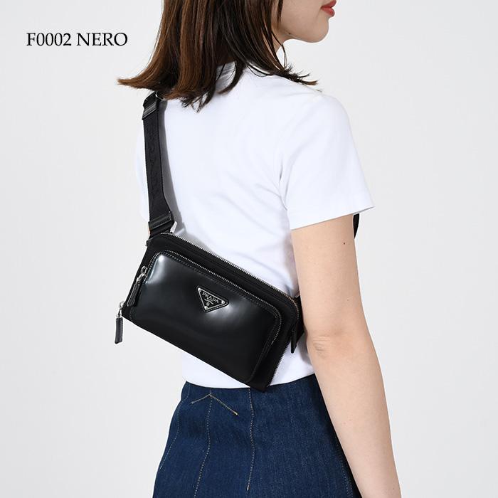 PRADA プラダ ショルダーバッグ Ry-Nylon xブラッシュドレザー PRADA プラダ ショルダーバッグ Ry-Nylon xブラッシュドレザー