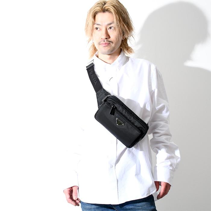 PRADA プラダ ベルトバッグ Re-Nylon SAFFIANO ボディバッグ ナイロン