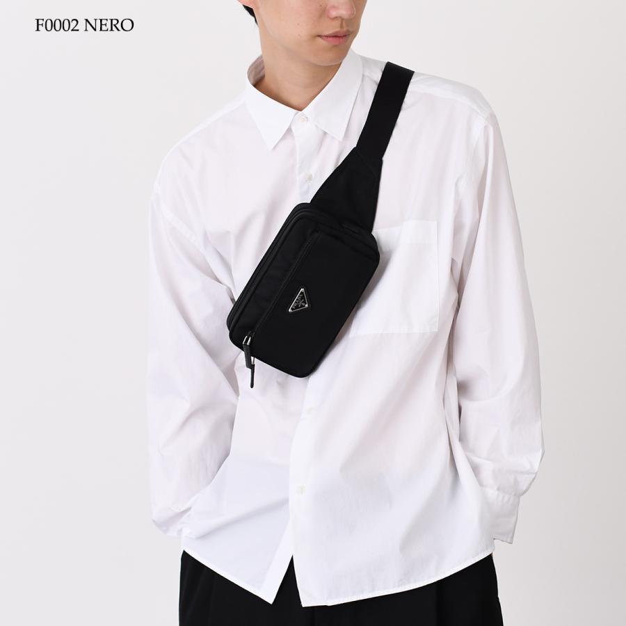 PRADA（プラダ） 【ラスト1点】PRADA ベルトバッグ Re-Nylon SAFFIANO