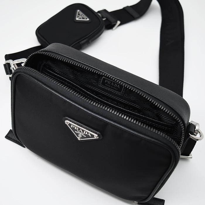 PRADA（プラダ） 【ラスト1点】PRADA ベルトバッグ Re-Nylon SAFFIANO