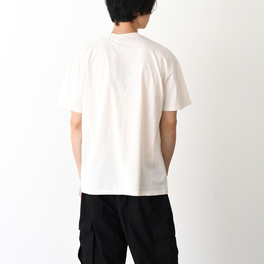 【10％OFF】PRADA プラダ Tシャツ ジャージー Tシャツ 3558A 12ZB メンズ ベージュ F0018 コットン オーバーサイズ スポーティの画像