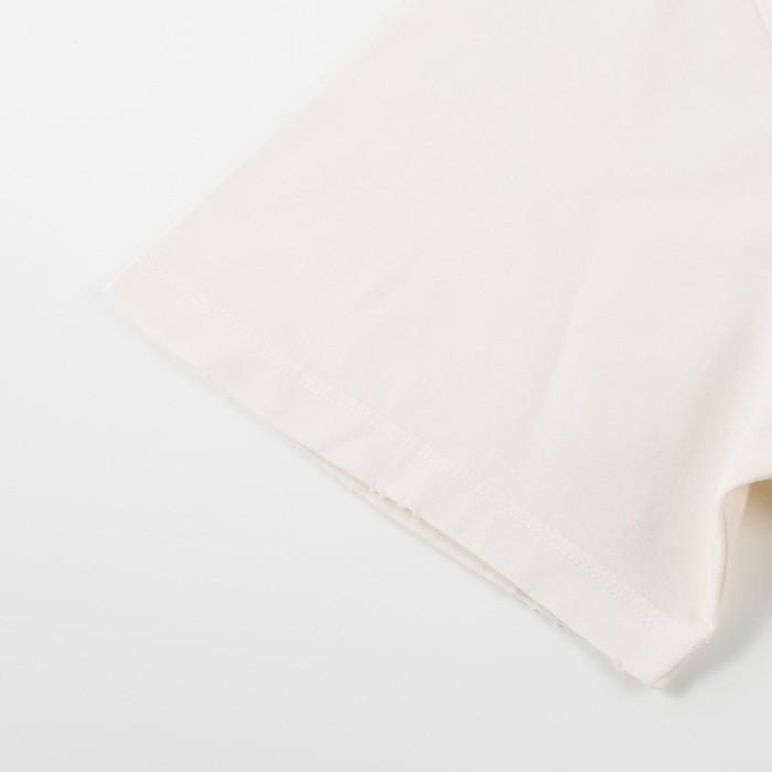 【10％OFF】PRADA プラダ トップス ジャージー Tシャツ 3558A 12ZB レディース ベージュ コットン オーバーサイズ スポーティ シンプルの画像