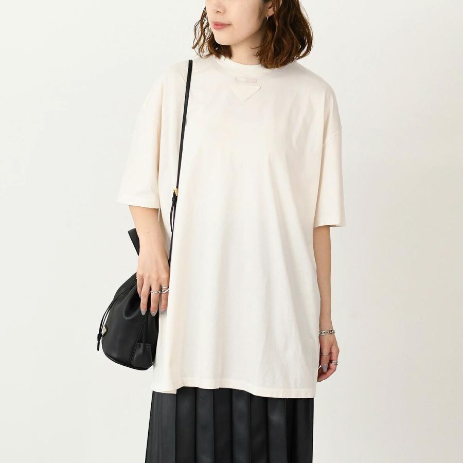 PRADA（プラダ） トップス ジャージー Tシャツ 3558A 12ZB レディース