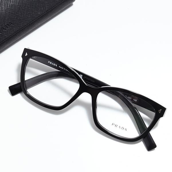 PRADA（プラダ） スクエア メガネ PR 15ZV レディース ユニセックス