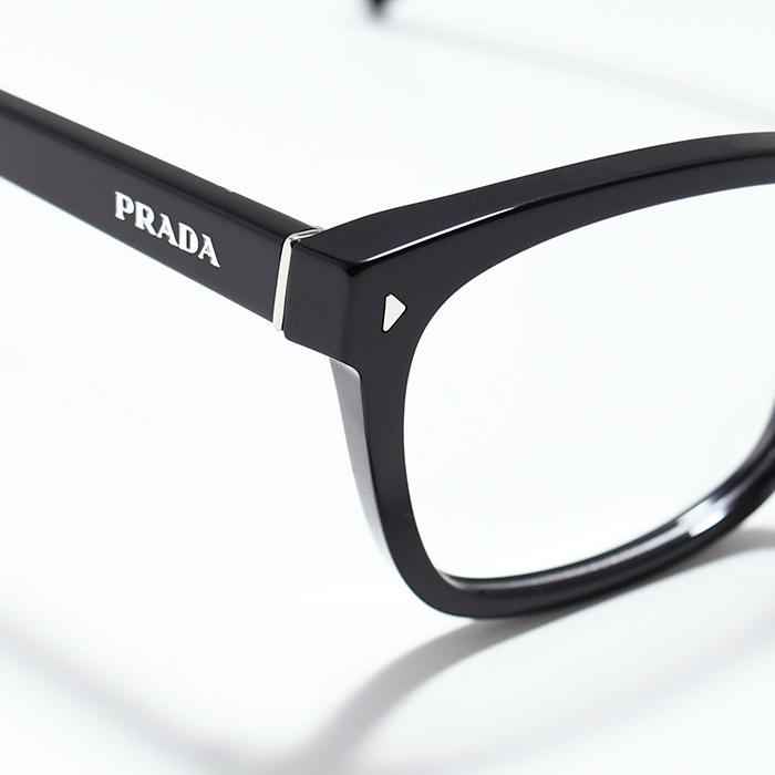 PRADA（プラダ） スクエア メガネ PR 15ZV メンズ ユニセックス 眼鏡