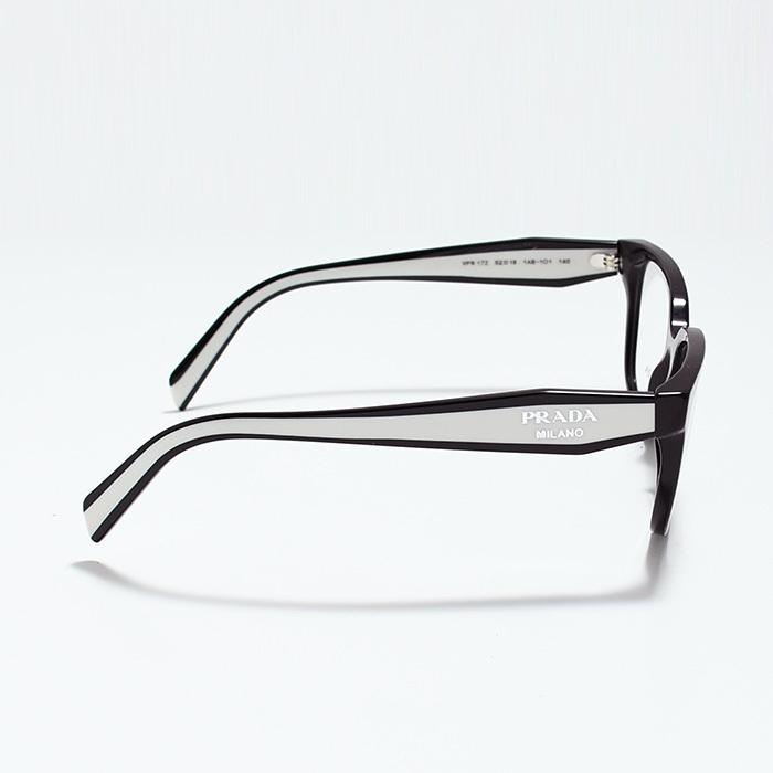 PRADA プラダ ロゴ メガネ PR 17ZV レディース ユニセックス