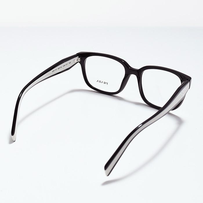 PRADA プラダ ロゴ メガネ PR 17ZV レディース ユニセックス