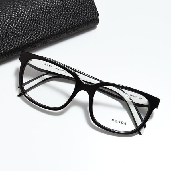 PRADA（プラダ） ロゴ メガネ PR 17ZV レディース ユニセックス