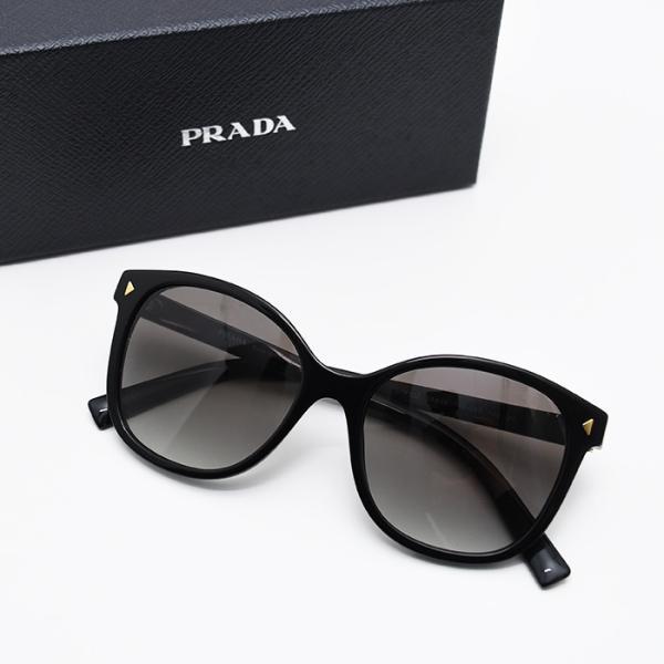 PRADA（プラダ） スクエア サングラス メガネ PR 22ZS メンズ ユニ