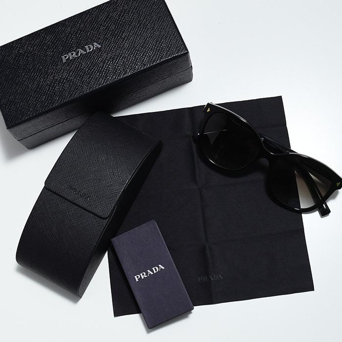 PRADA ブラック スクエア サングラス プラダ PRADA PRADA サングラス SPR 27Z スクエア型 （16K-08Z