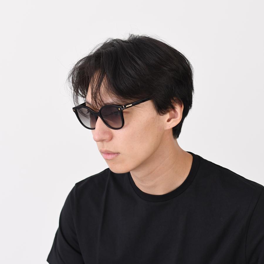 ノ*ア様 PRADA ブラック スクエア サングラス Prada Eyewear プラダ シンボル スクエアサングラス | ブラック