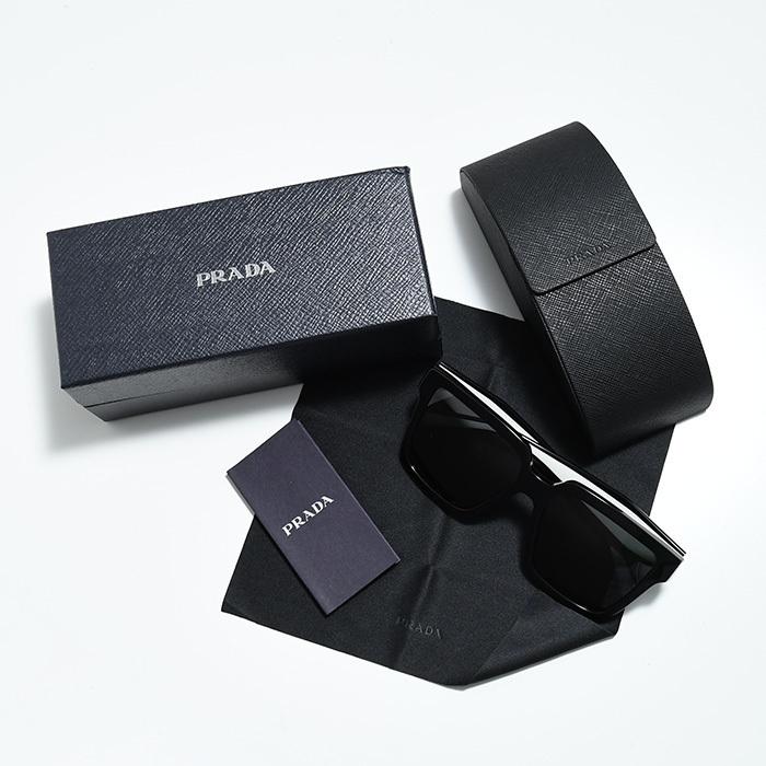 ◆PRADA　プラダ◆【未使用に近い】ロゴプレート付き　サングラス　箱&ケース付 ◇PRADA プラダ◇【未使用に近い】ロゴプレート付き サングラス