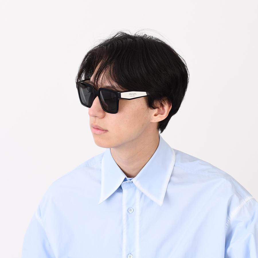 PRADA プラダ ロゴ サングラス メガネ PR 24ZS メンズ ユニ