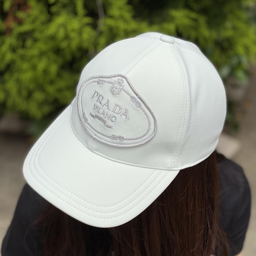 プラダ Prada キャップ 帽子 ロゴ 1hc2742bqa コットン リネン Talco ホワイト 白 メンズ ユニセックス Baseball Cap Prada 1hc2742bqa セレクトショップ Felice Yahoo 店 通販 Yahoo ショッピング