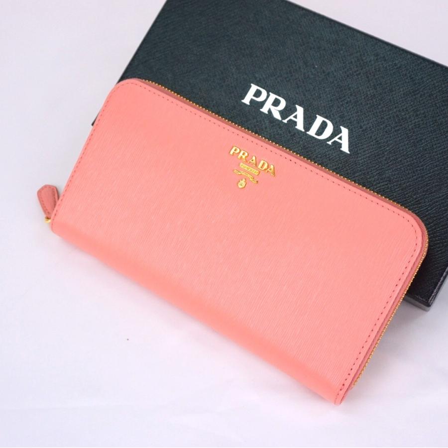 プラダ 財布 Prada 長財布 1ml506 バイカラー Vitello Move Petalo Peonia ピンク 財布 ラウンドジップ 収納たっぷり Prada 1ml506pp セレクトショップ Felice Yahoo 店 通販 Yahoo ショッピング